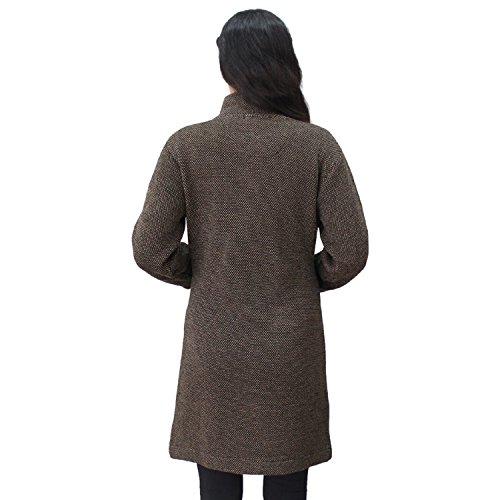 Image of Matelco Women's Wool Collared Neck Cardigan