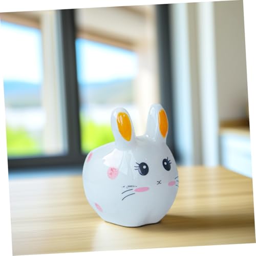 Pot de fleurs céramique design lapin décoration maison haut de gamme