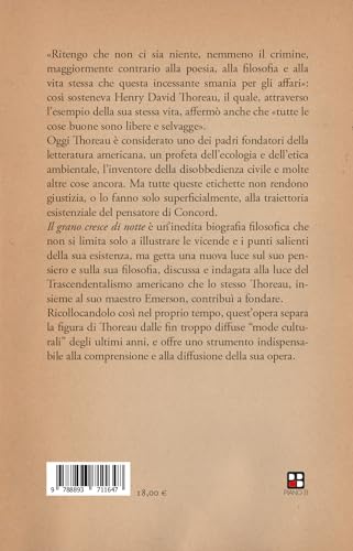 Il Grano Cresce Di Notte. Vita E Pensiero Di Henry D. Thoreau - 2