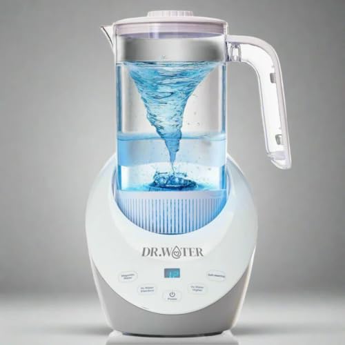 HydroPitcher | 68 Oz Hydrogen Water Pitcher - BPA Free Rich Hydrogen Water Generator - Electrolysis Jug with SPE/PEM Technology Hydrogen Water Machine | Chlorine Free Large Bottle - Image 7