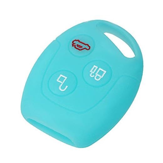Funda Protectora para Llave de Coche, Accesorio para Ford Focus Mondeo Festiva Fusion, Traje, Fiesta KA, Funda de Silicona