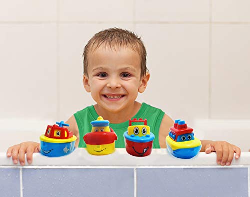 3 Bees & Me Bath Toys For Boys And Girls - Magnet Boat Set For Toddlers & Kids - Fun & Educational #TOP1