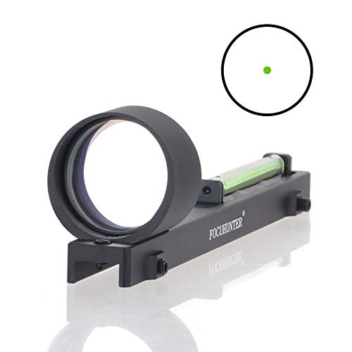 FOCUHUNTER 1x28mm Fibre optique verte visée de fusil à point