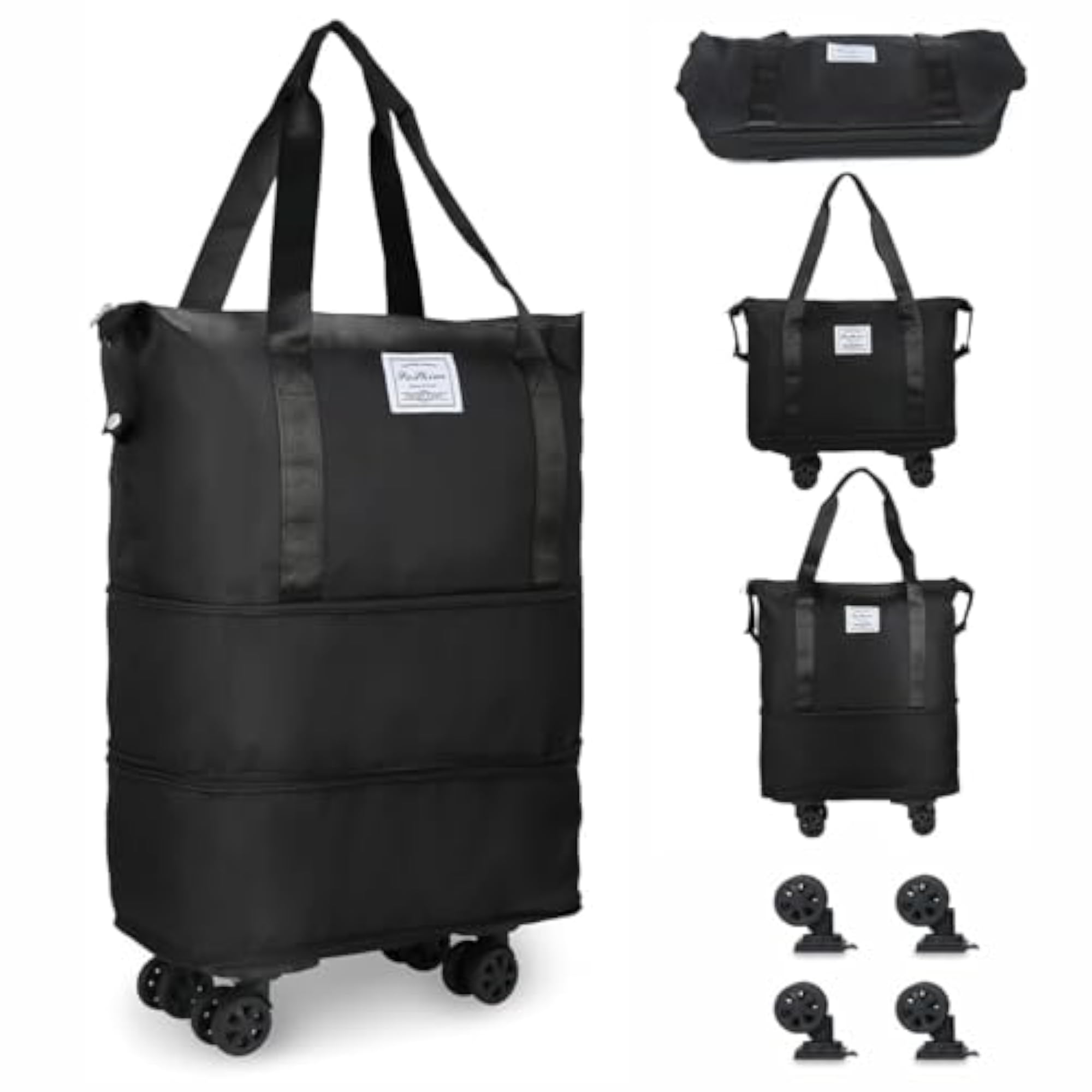 Foldable Expandable Waterproof Travel Duffle Bag