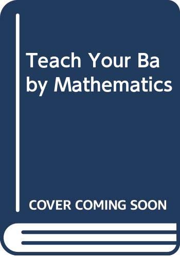 Teach Your Baby Maths 0330265938 Book Cover
