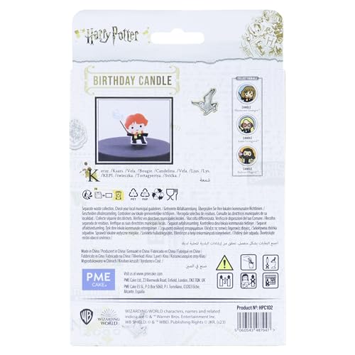 Bougie Ron Weasley Harry Potter PME figurine 3D détaillée pour gâteau d'anniversaire - 7