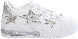 حذاء رياضي مسطح مع نجوم لامعة للبنات من 99.99