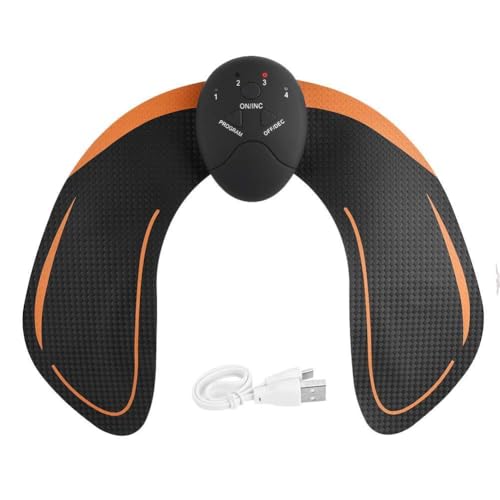 Hips EMS Muscle Trainer, Buttock Trainer Lift Muscle Toner Smart Wearable Wireless Remote Control Slimming Machine for Men and Women Home Office Ab...