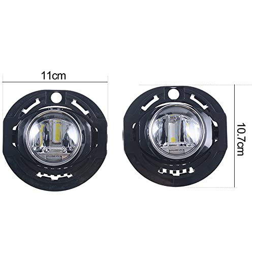 Frente TYC Fog Lamp Luz De Nevoeiro Do Lado Direito E Esquerdo Para Dodge Carregador Jeep Grand Cher