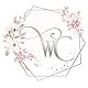 Grandora Türaufkleber WC mit Blumenranke I Motiv 11 I Wandsticker selbstklebend Bad Wandaufkleber Toilette Wandtattoo Badezimmer Aufkleber Rosen DL446-11