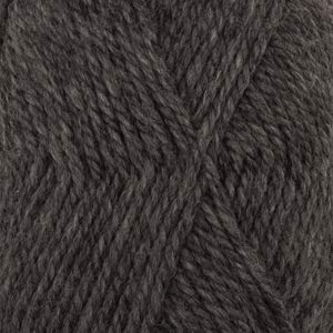 Superfine Alpaca and Peruvian Highland Wool Yarn Drops Nepal, 4 or Medium, Aran, Worsted Weight, 1.8 oz Ball - 82 Yards (0506 Dark Grey) — image 1