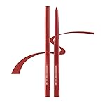 ONarisae eye liner pencils no budge retractable eyeliner Sharpenable Multi-Use Longwear eyeliner pen Shimmer Wine