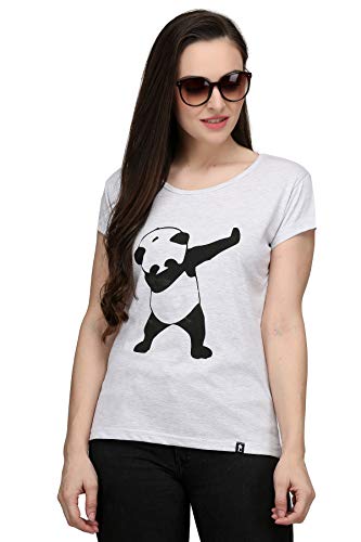 Image of LEOTUDE Women's Cotton Regular Fit Half Sleeve Tshirt