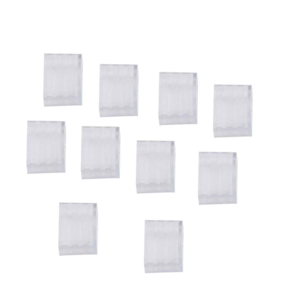 XUNATA 10Pcs 110V 120V 18MM End Cap for XUNATA 5730 180 LED/M LED Strip Light