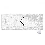 Matériau : caoutchouc. KU Tapis de Souris antidérapant pour Bureau Motif Katakana Japonais