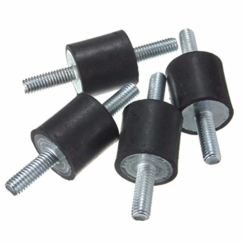 Supporti Antivibranti M6 In Gomma | Isolatori Ammortizzatori 20x15mm | Per Macchine E Motori - Foto 5