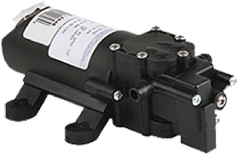 PENTAIR SHURFLO SLV10-AA40 12VDC Low Volume Automatic Demand Diaphragm Pump For Low Flow Spraying and Transfer, 1.0 GPM, 40 PSI, Pressure Switch, Self-Priming