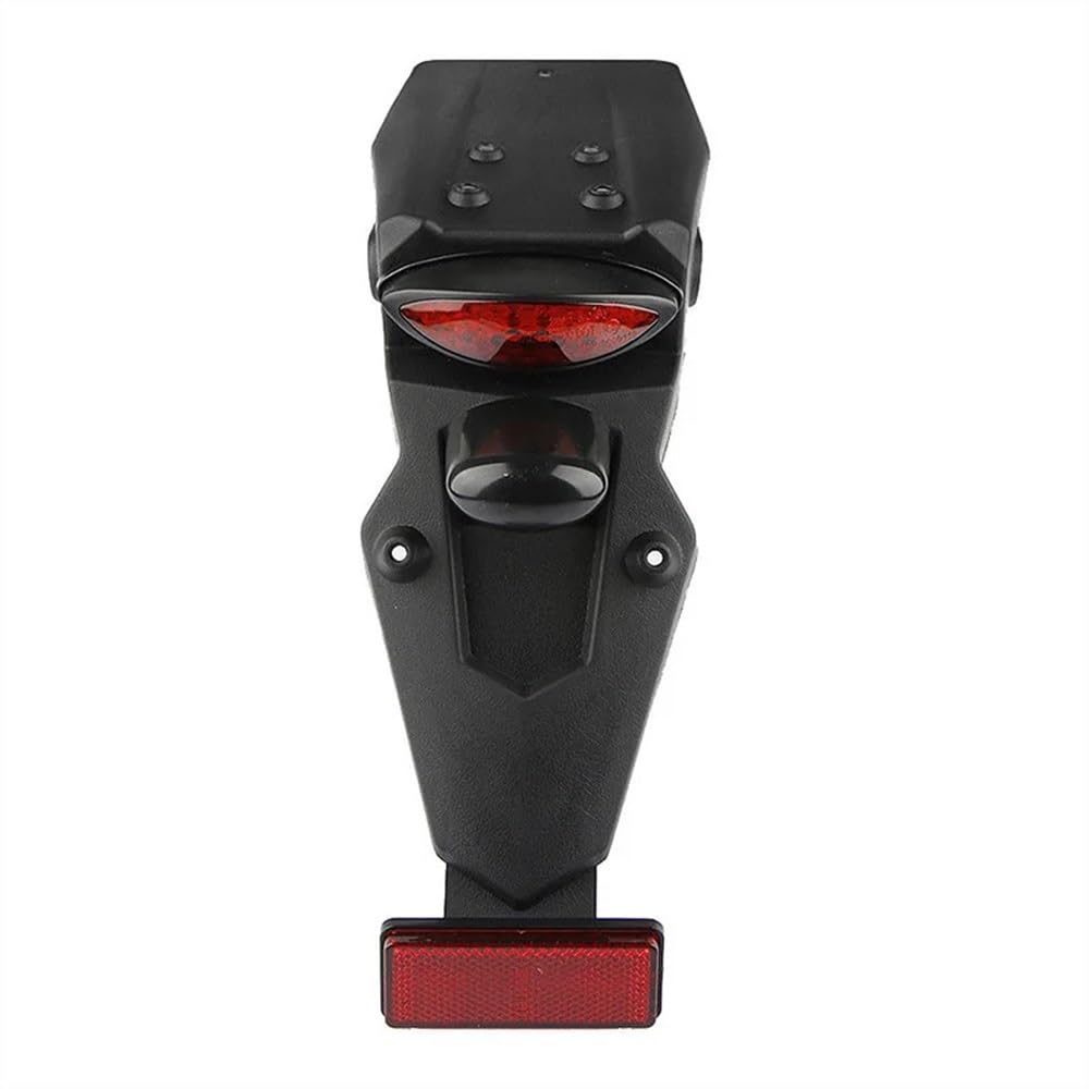 Parafango motocicletta 1 pz Nero Moto Parafango Posteriore Parafango Freno Fanale posteriore 36.2 * 9 cm Moto Parafango Fanale posteriore Accessori