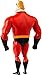 Pixar Mr. Incredible Figure True to Movie Scale Character Action Doll Highly Posable with Authentic Costumes for Storytelling, Collecting, The Incredibles Toys Kids Gift Ages 3 and Up