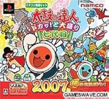 Amazon.co.jp: 太鼓の達人 ドカッ!と大盛り七代目(タタコン同梱) : ゲーム