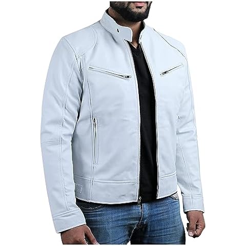 Veste Cuir ZRYAZQ Homme Cover