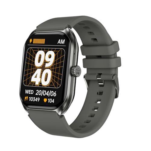 CULTSPORT Ace X1 2.04" Amoled Display,1000 NITS, Bluetooth Calling, 300mAh Battery, AOD Smartwatch (Gun Metal Grey Strap, Free Size) (B0CZS46MFP) Amazon Price History, Amazon Price Tracker
