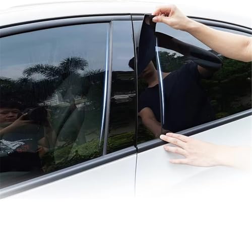 Pegatinas para pilar BC que ocultan arañazos en BMW Serie 1 F20 con cubierta negra 3