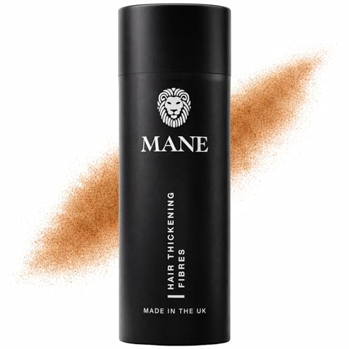 Mane Hair Building Fibers for Women & Men, for Fine & Thinning Hair, Thicker Fuller Looking...