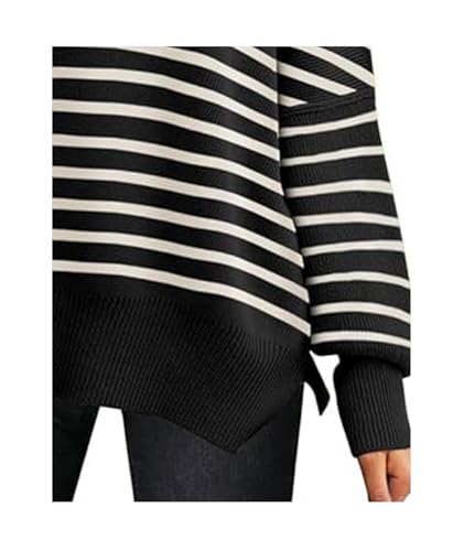 Image of SEMATOMALA Women's Oversized Plain Batwing Sweaters Fall Winter Crewneck Trendy Pullover Knit Jumper Tops