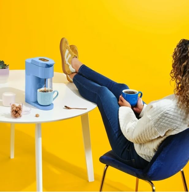 Keurig K-Express Essentials Single-Serve K-Cup Pod Coffee Maker (Bluebell)