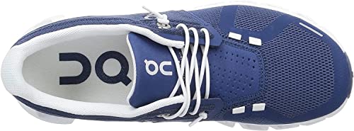 Image of On Women's Cloud 5 Sneakers, Blue, 6.5 Medium US