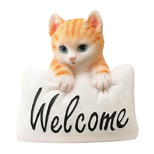 樹脂オーナメント枕猫イーグレーかわいいオーナメントデスクトップ装飾室内オーナメント装飾本棚装飾ベッドサイド装飾コンピュータデスク装飾