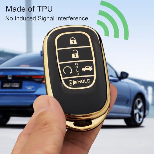 for Honda 2022-2026 Accord Civic HRV CRV Pilot Key Fob Cover Case TPU — view 4