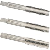 Aceteel 1/2'-13 UNC Hand Tap Right Hand, 1/2 x 13 Threading Hand Tap 3Pcs