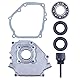 Gubeter Kurbelgehäuse-Abdeckungssatz, für Honda Gx160 Gx200 5,5 PS 6,5 PS Rasenmähermotor, 96100-62050-00, 91201-Z0T-801