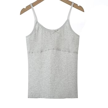 トップス andmary Shirring ribbon camisole white ANDMARY】Shirring ribbon camisole