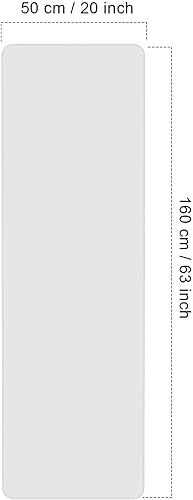 Miniatura 7 de LOWIXI Espejo de longitud completa con iluminación, 63 x 20 pulgadas, de aluminio, con iluminación LED, de longitud completa, con atenuación e