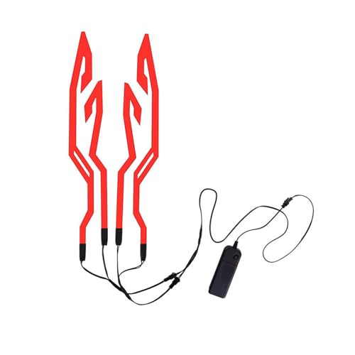 Luce Dei Caschi Motociclistici - Adesivo Per Segnale A Strisce LED Ricaricabile Con Modalità Lampeggianti, Luce Di Sicurezza Del Casco | Lampada A Strisce Per Casco Per Visibilità Notturna Per Attrezz