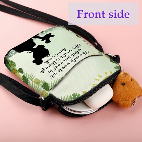 XYANFA Princess Crossbody Bag The Frog Cartoon Lover Movie Gift Princess Fans Wallet Bag Princess Themed Present For Women3