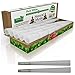 Natural Mystic King Size Pre Rolled Cones Organic Unrefined Pre-Rolled 40 Count Cones Rolling Paper Cone With Filter Tips White Prerolled Raw Extract Smoking SLOW and EVEN Burn Control Loader Funnel