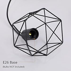 Blackpendantlight2packvintagecagehanginglampfarmhouseindustrialmetalpendantlightingfixturesforkitchenislandbedroomhallway Urban Country Home Decor Black pendant light 2 pack vintage cage hanging lamp farmhouse industrial metal pendant lighting fixtures for kitchen island bedroom hallway urban country home decor