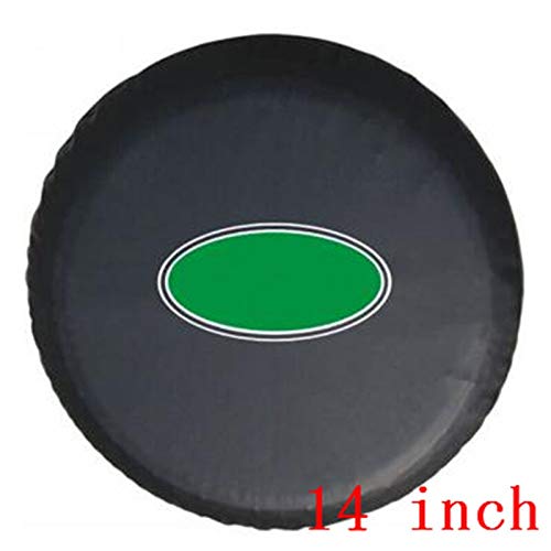 Pokrowiec na oponę zapasową, pokrowiec na koło 1 szt. samochód 35.6 cm 38.1 cm 40.6 cm 43.2 cm skóra PU pokrowiec na koło zapasowe pokrowiec torba pokrowiec pokrowiec na akcesoria do Land Rovera
