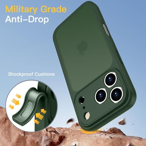 Coque iPhone 17 Pro verte antichoc : finis les écrans brisés et les rayures - 6