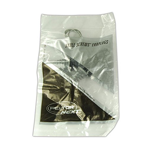 Peltor By 3M 10093045929525 1301 Next Skull Screws Safety Corded Ear Plugs, Polyurethane Foam, One Size, Silver (Pack Of 120) #TOP1