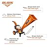 RURIS POWER FOR NATURE Broyeur Vegetaux Thermique de Jardin ST300, 7 CV, 3600 tours/min, Diamètre de Là Branche 60mm