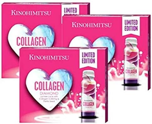 (2+1) Kinohimitsu Collagen Diamond (5300mg x 6 Bottles) Limited Edition