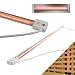 Produktbild Dewello® Vollspektrumstrahler 580x10mm, 300 Watt Infrarotstrahler Strahler Heizstrahler für Infrarotkabine zum Wärmen | A B C Spektrum