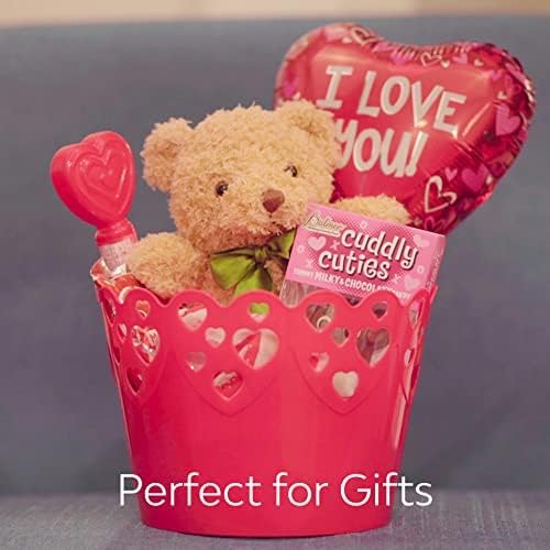 Fluffuns Teddy Bear Plush - Cute Teddy Bears Stuffed Animals - 3-Pack of Stuffed Bears - 9 Inch Height (Purple)