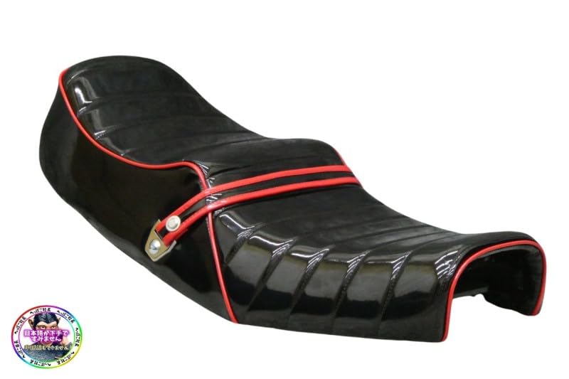 ホークⅡ　黒赤エナ　タックロールシート/ CB250T CB400T Amazon | ホーク2 黒赤エナ タックロールシート/完成品 CB250T