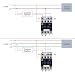 Heschen Contactor AC CJX2-1810 220V 50/60Hz Bobina 3P 3 polos normalmente abierto...